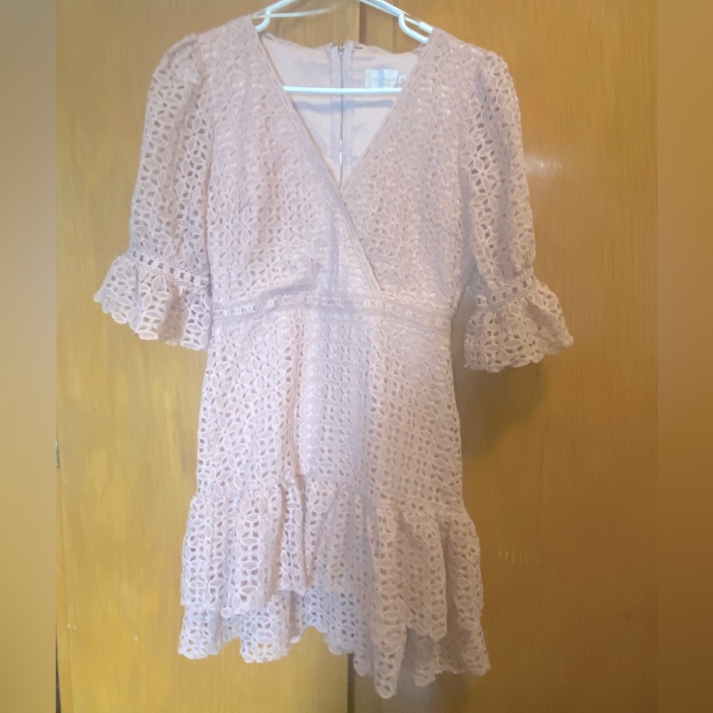 Mini dress pink blush